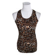 Unisex Yvette - Tricot tank top, size 36 - Brown ()