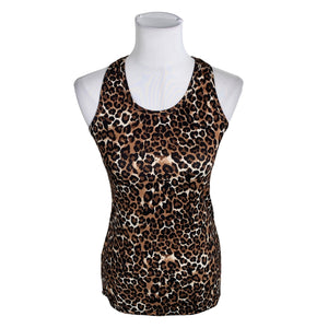 Unisex Yvette - Tricot tank top, size 36 - Brown (1)