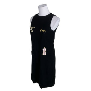 Unisex Moschino Cheap and Chic - Dress, size 36 - Black (3)