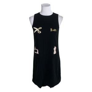 Unisex Moschino Cheap and Chic - Dress, size 36 - Black (1)