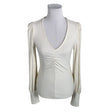 Unisex Gestuz - Tricot shirt, size 36 - Natural white ()