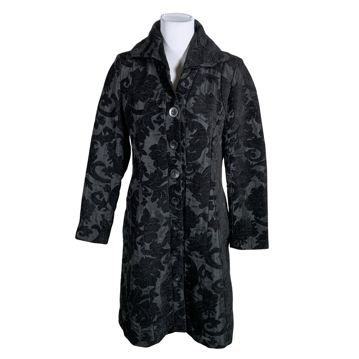 Unisex Desigual - Trench coat, size 38 - Black (1)