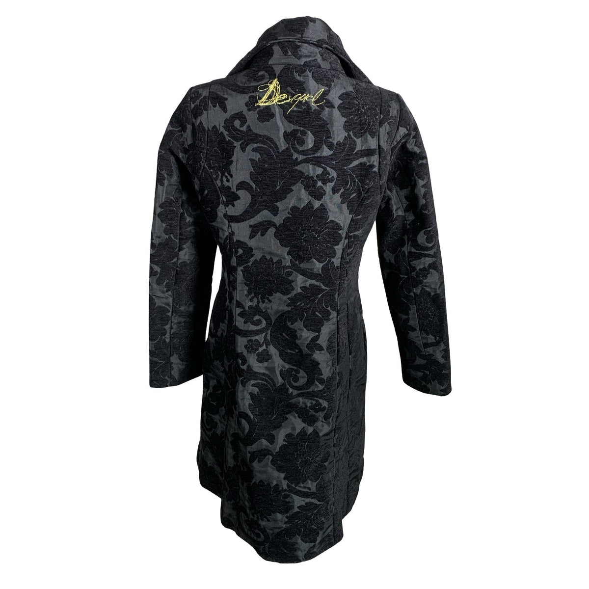 Unisex Desigual - Trench coat, size 38 - Black (2)