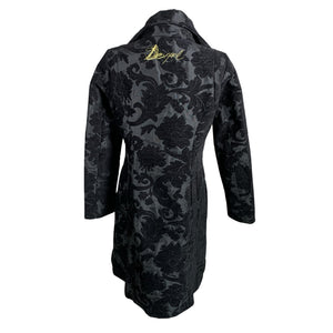 Unisex Desigual - Trench coat, size 38 - Black (2)