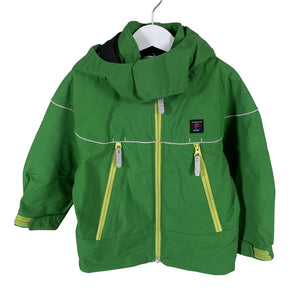 Unisex Polarn O. Pyret - Spring/Fall jacket, size 98 - 104 - Green (1)