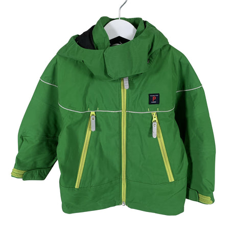 Unisex Polarn O. Pyret - Spring/Fall jacket, size 98 - 104 - Green ()