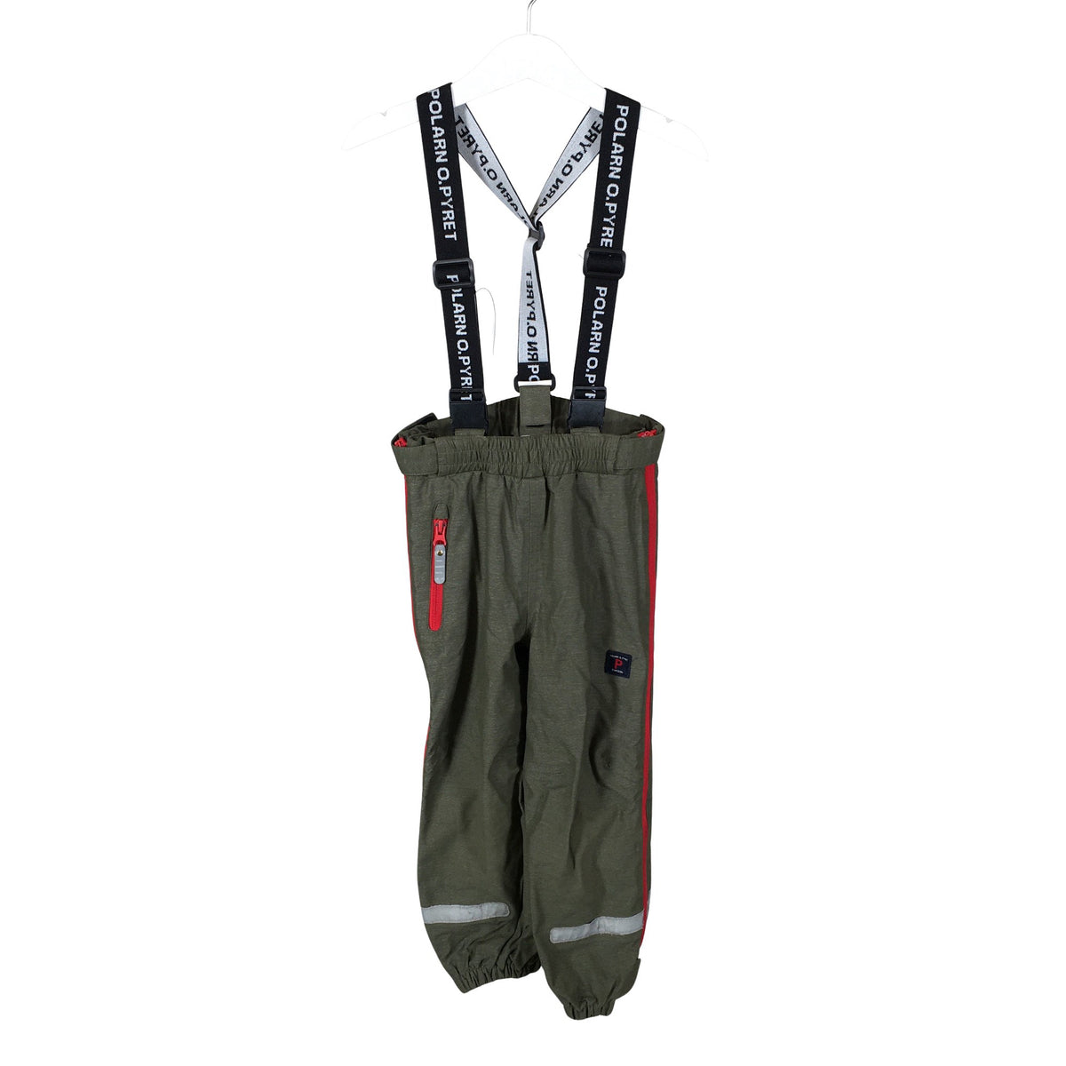 Unisex Polarn O. Pyret - Spring/Fall pants, size 98 - 104 - Green (1)