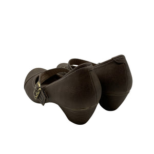 Unisex Gyllene Gripen - High heels, size 38 - Brown (2)