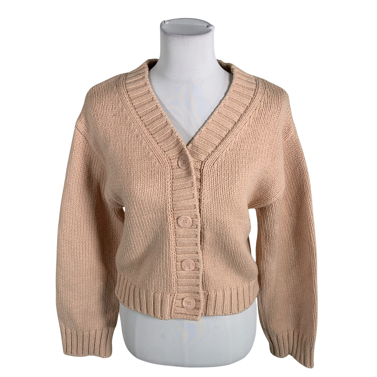 Unisex Lindex - Cardigan, size 34 - Light pink (1)