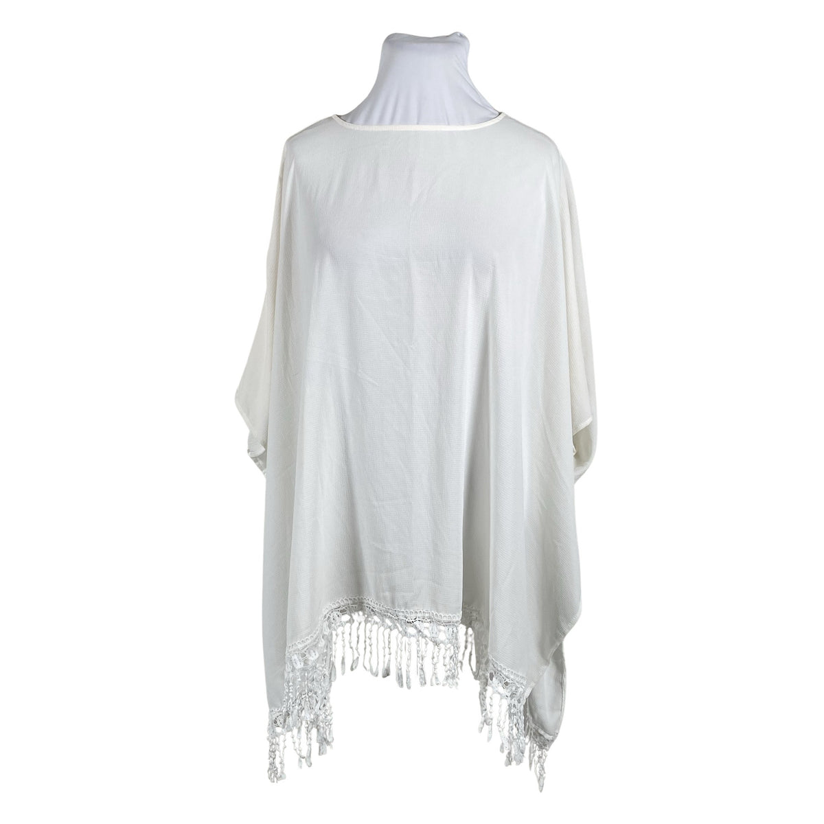 Unisex Lulu's - Schiffon tunic, size One size - White (1)