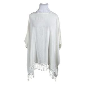 Unisex Lulu's - Schiffon tunic, size One size - White (1)