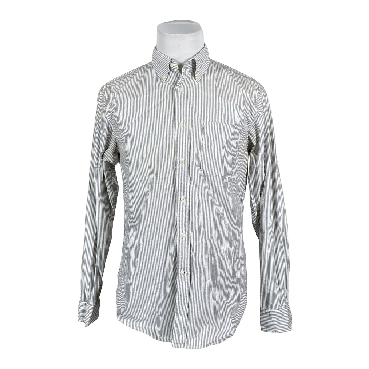 Unisex Uniqlo - Collared shirt, size M - Gray (1)