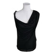 Unisex Massimo Dutti - Tricot tank top, size 40 - Black ()