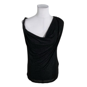 Unisex Massimo Dutti - Tricot tank top, size 40 - Black (1)