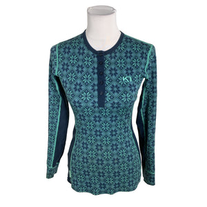 Unisex Kari Traa - Thermal shirt, size 34 - Blue (1)