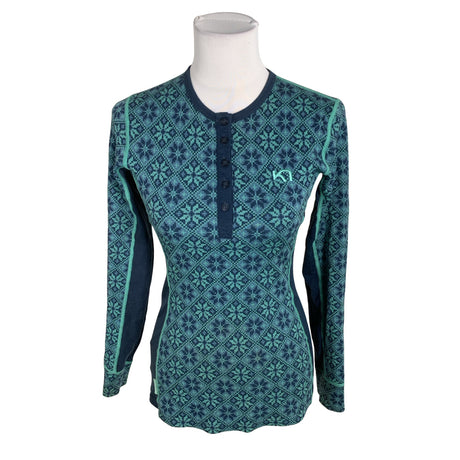 Unisex Kari Traa - Thermal shirt, size 34 - Blue ()