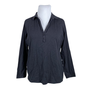 Unisex Nanso - Tricot shirt, size 44 - Black (1)