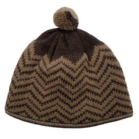 Unisex Handmade - Winter beanie, size 58 - 60 cm - Brown ()
