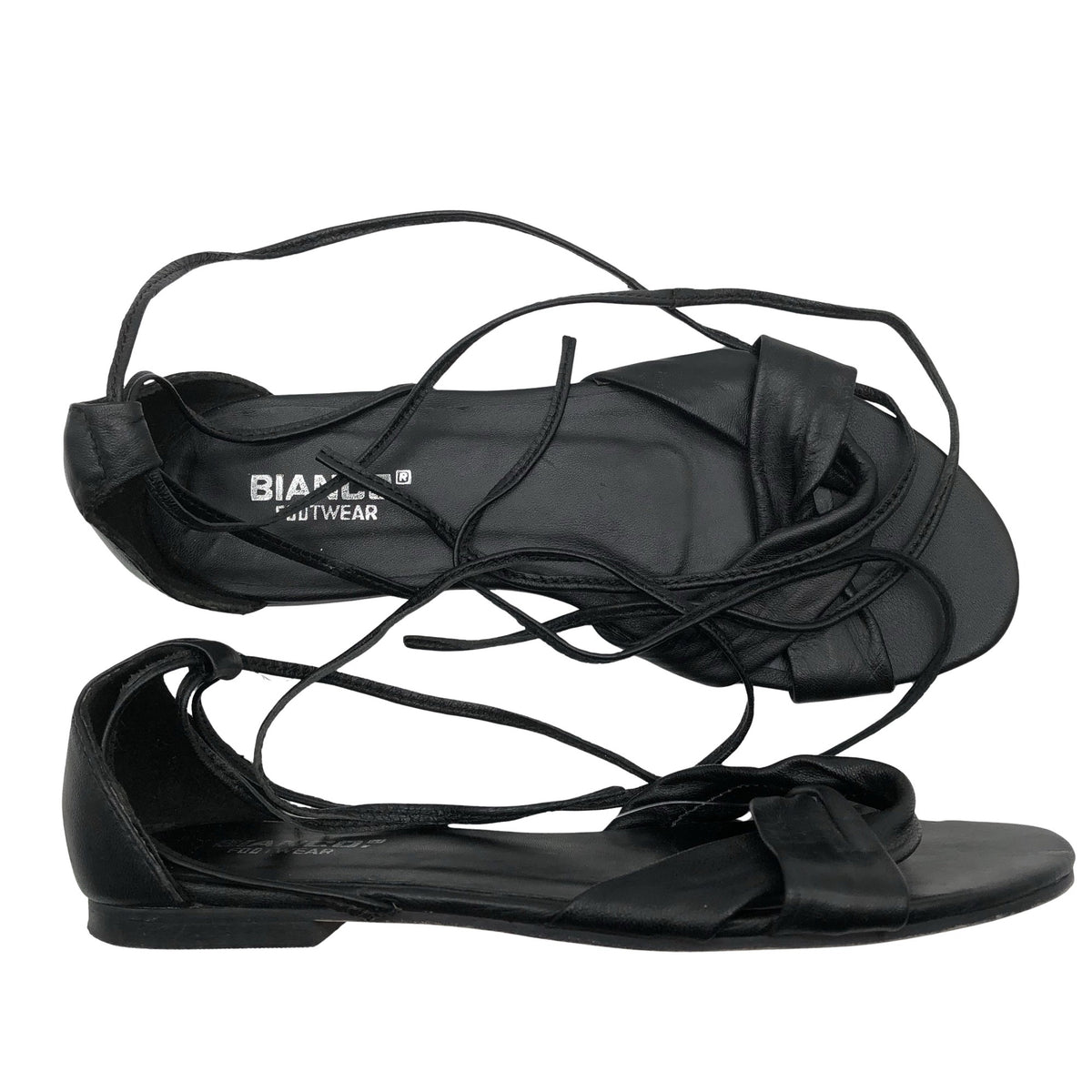 Unisex Bianco - Sandals, size 37 - Black (1)