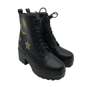Unisex K.O.I. - Ankle boots, size 38 - Black (2)