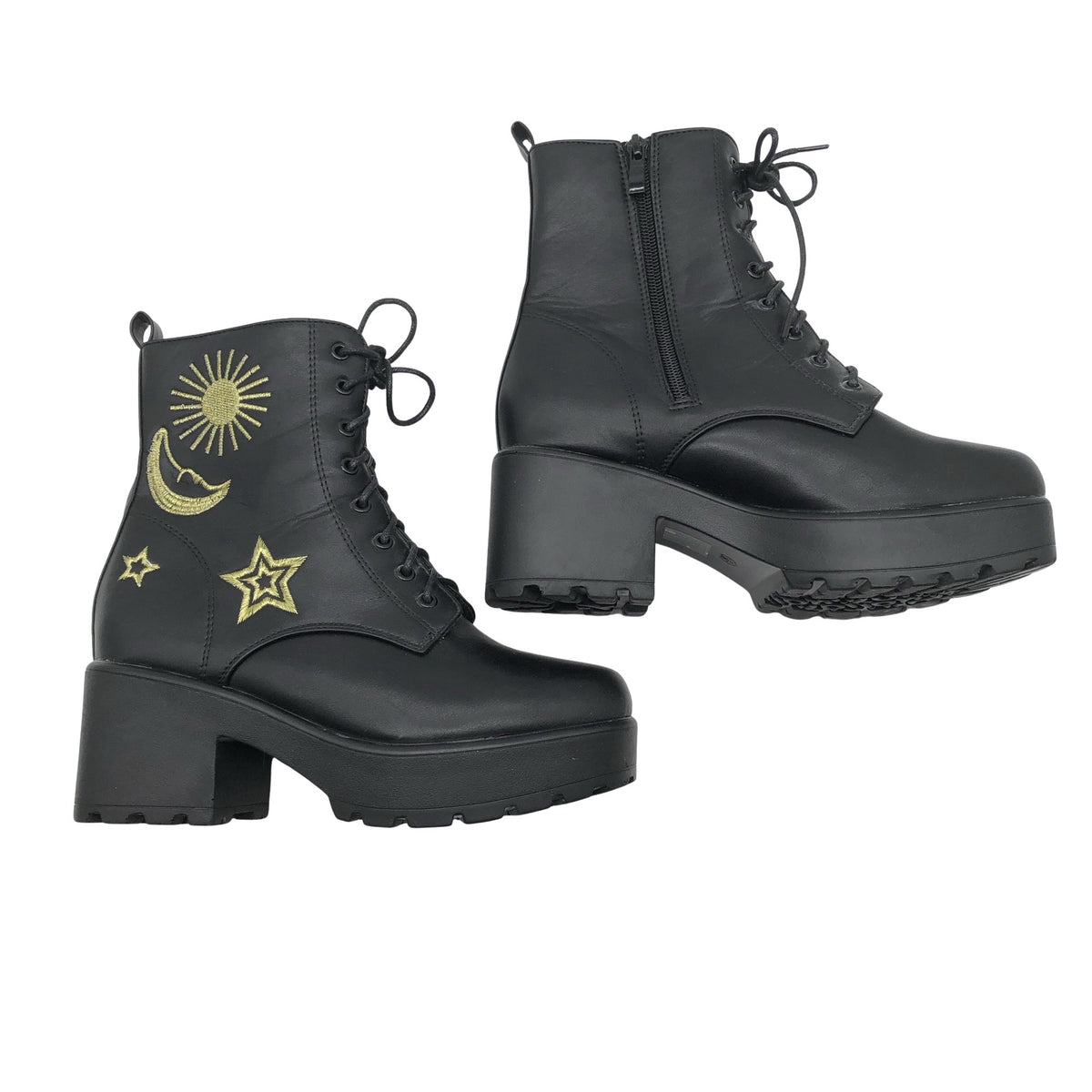 Unisex K.O.I. - Ankle boots, size 38 - Black (1)