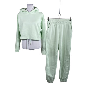 Unisex Chiquelle - Sweatshirt and pants set, size 38 - Green (1)