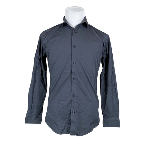 Unisex Selected - Collared shirt, size M - Gray ()