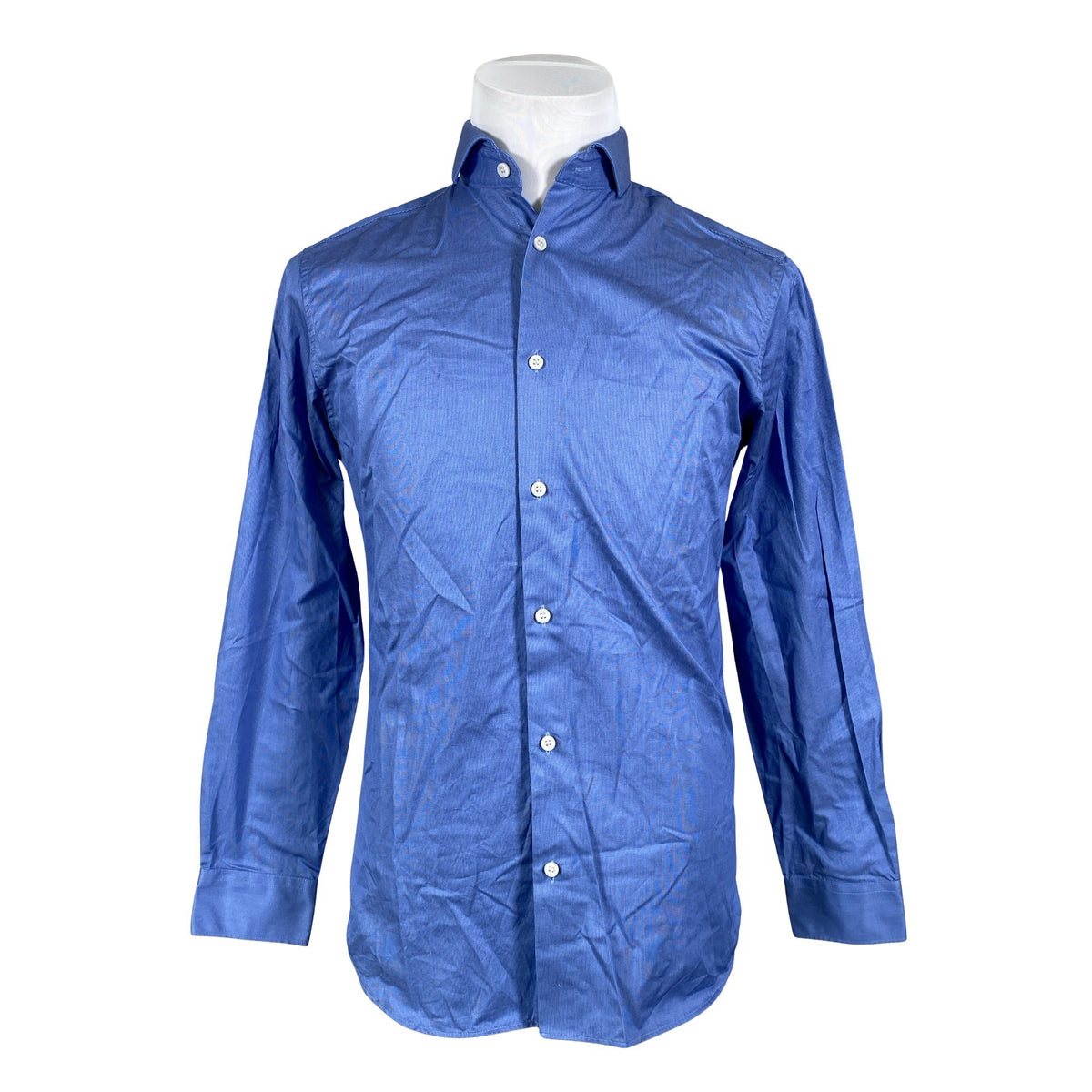 Unisex Selected - Collared shirt, size M - Blue (1)