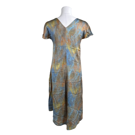 Unisex Tiger of Sweden - Schiffon dress, size 38 - Brown (2)