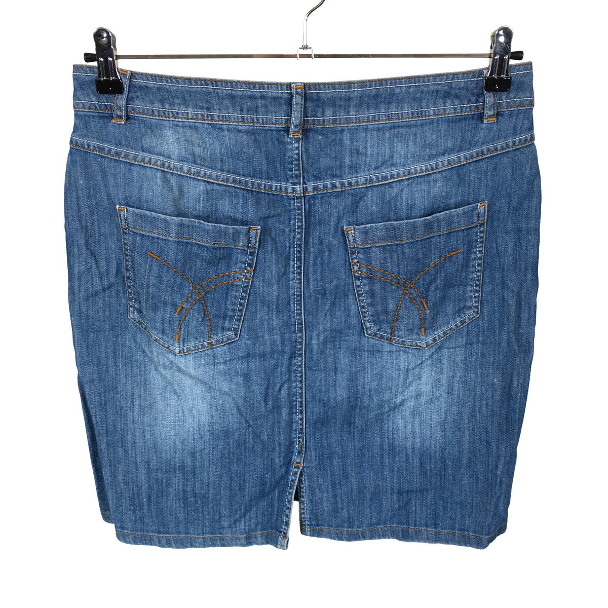 Unisex Your Face - Denim skirt, size 40 - Blue (2)