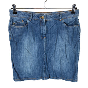 Unisex Your Face - Denim skirt, size 40 - Blue (1)
