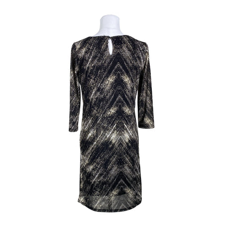 Unisex Your Face - Tricot dress, size 34 - Black (2)