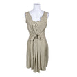 Unisex Benetton - Schiffon dress, size 36 - Beige ()