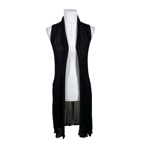 Unisex Your Face - Knit vest, size 36 - Black (1)