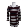 Unisex S.T.I - Tricot tunic, size 36 - Wine red ()