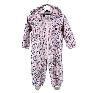 Unisex Reima - Spring/Fall overall, size 74 - 80 - Light pink (1)