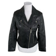 Unisex Trendzone - Leather jacket, size 36 - Black ()