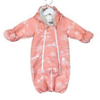 Unisex Reima - Lightly padded overall, size 56 - 62 - Light pink ()
