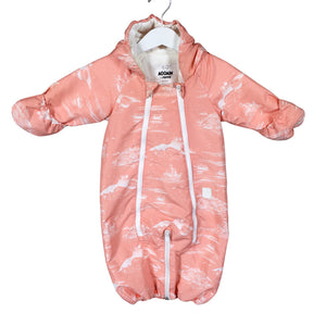 Unisex Reima - Lightly padded overall, size 56 - 62 - Light pink (1)