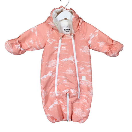 Unisex Reima - Lightly padded overall, size 56 - 62 - Light pink ()