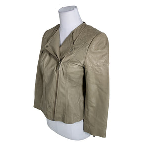 Unisex Andiata - Leather jacket, size 38 - Beige (3)