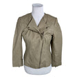 Unisex Andiata - Leather jacket, size 38 - Beige ()