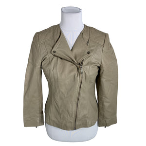 Unisex Andiata - Leather jacket, size 38 - Beige (1)