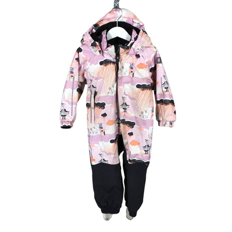 Unisex Reima - Winter overall, size 80 - 86 - Light pink (2)