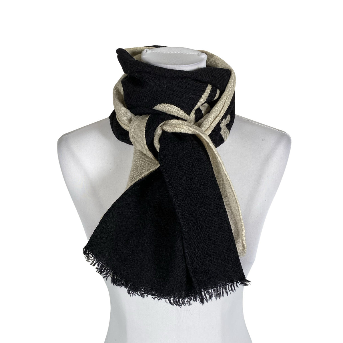 Unisex Emporio Armani - Scarf, size Maxi - Black (1)