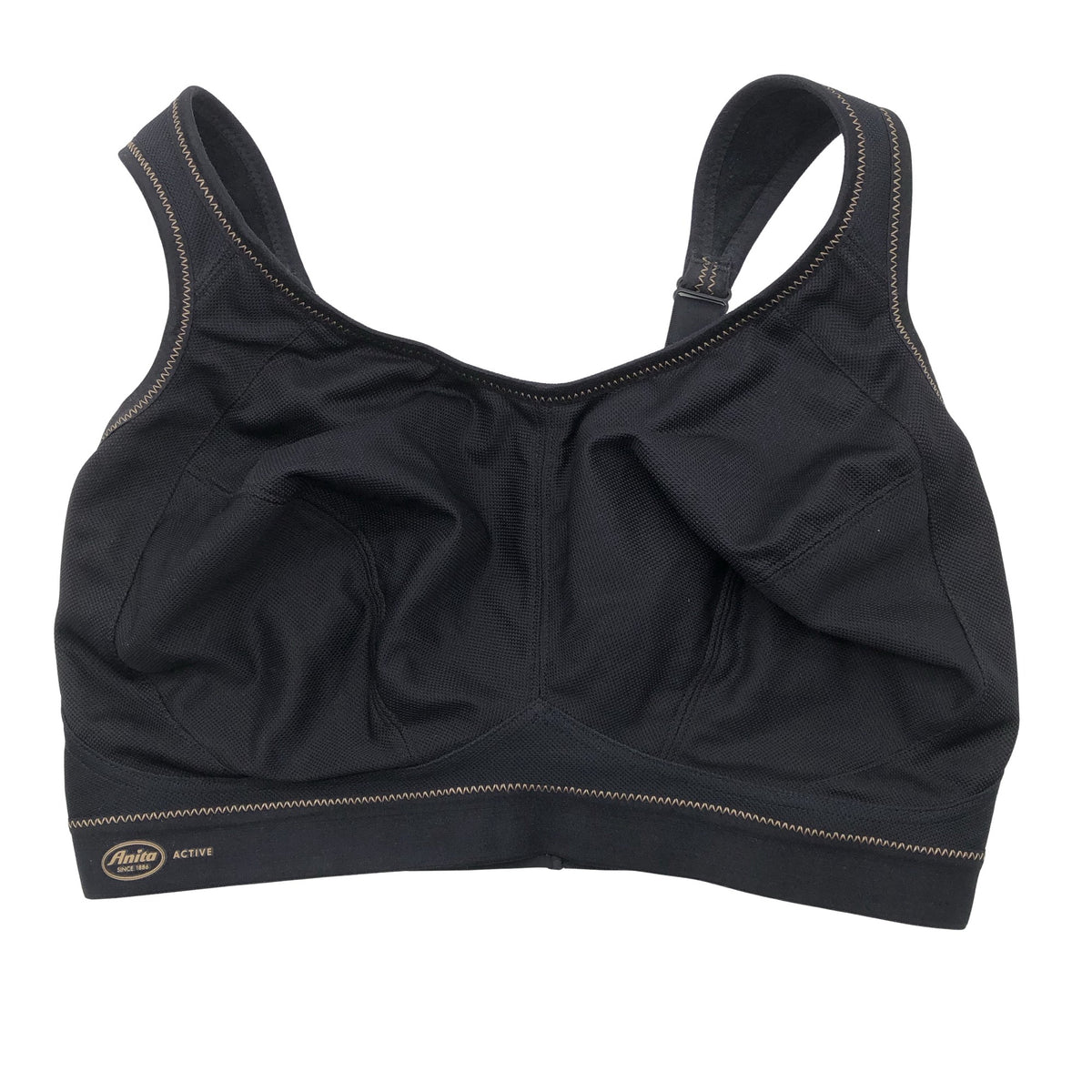Unisex Anita - Sports top, size 42 - Black (1)