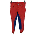 Unisex Bibi - Breeches, size 122 - 128 - Red ()