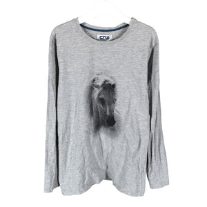 Unisex CRW - Tricot shirt, size 158 - 164 - Gray (1)