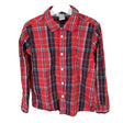 Unisex Lindex - Collared shirt, size 122 - 128 - Red ()