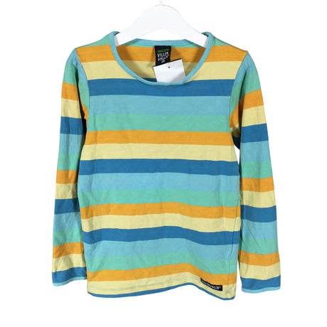 Unisex Villervalla - Tricot shirt, size 122 - 128 - Blue ()